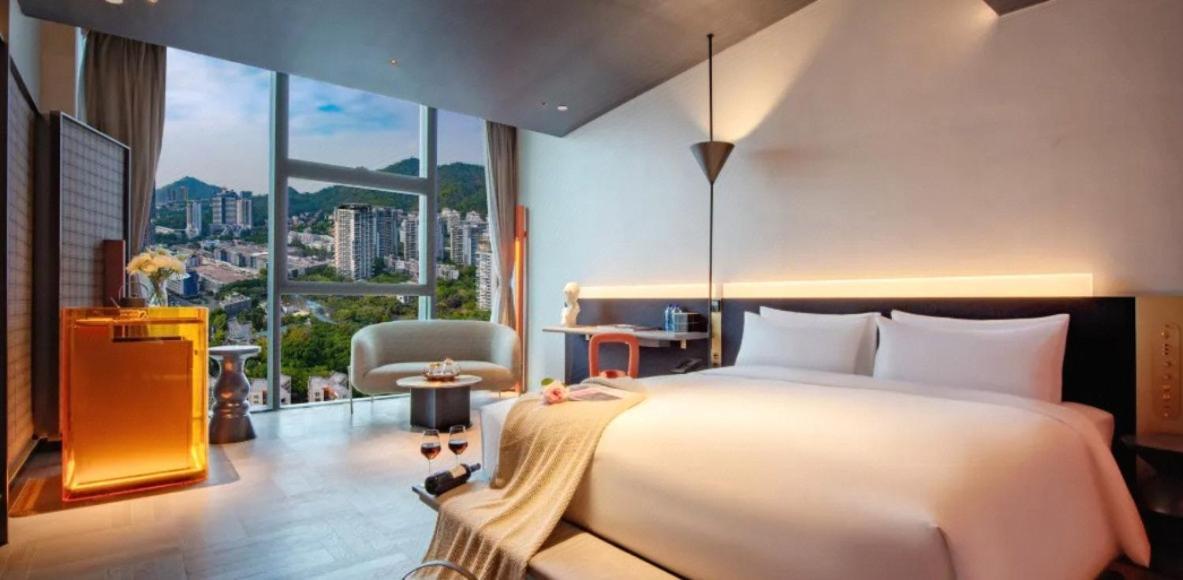 The Clouds Apartment Shenzhen Buitenkant foto
